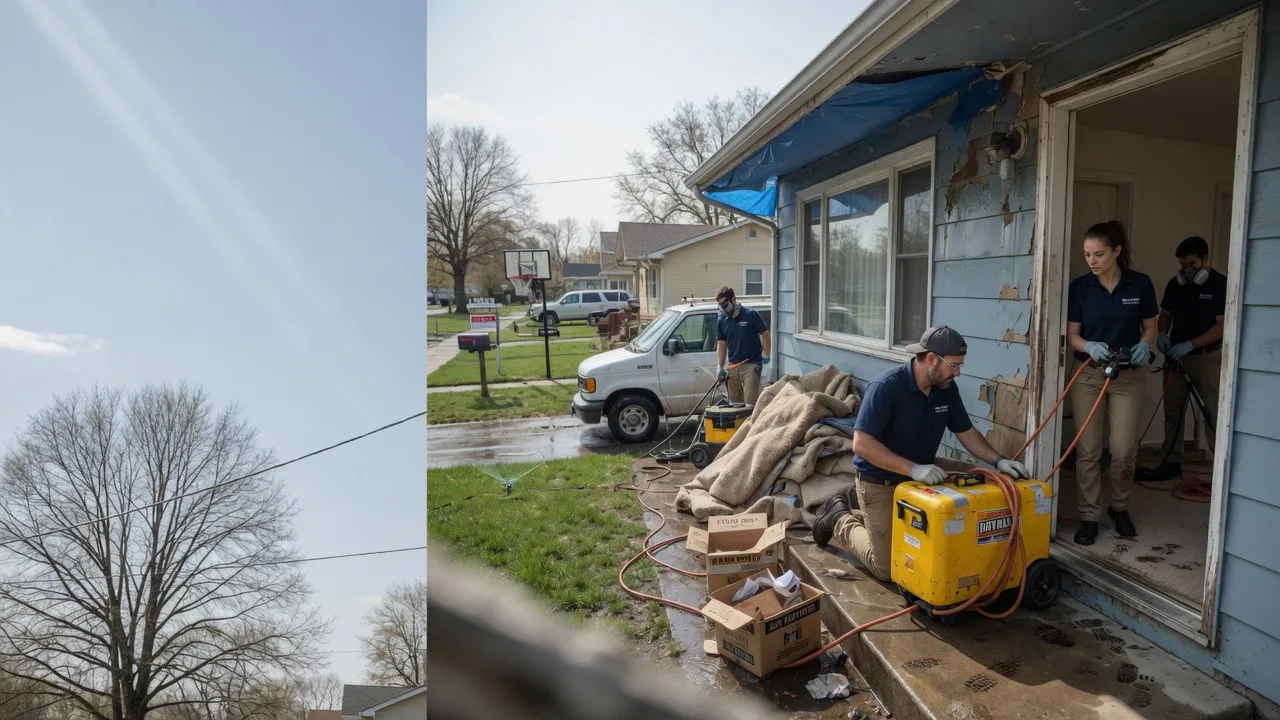 Basement Flood Cleanup in Enola, PA near me